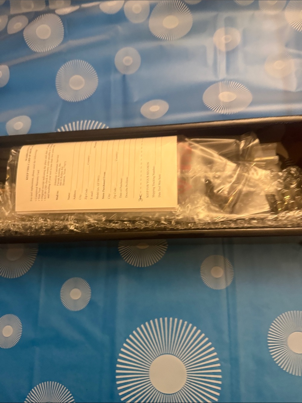 CHI Original Ceramic Hairstyling Iron - Black with Gold Plates brand new - Picture 6 of 8